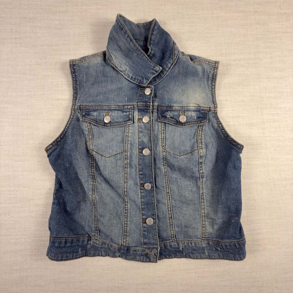 Mossimo Supply Co. Denim Vest Size XL